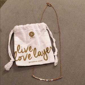 Gorjana Taner Bar Necklace